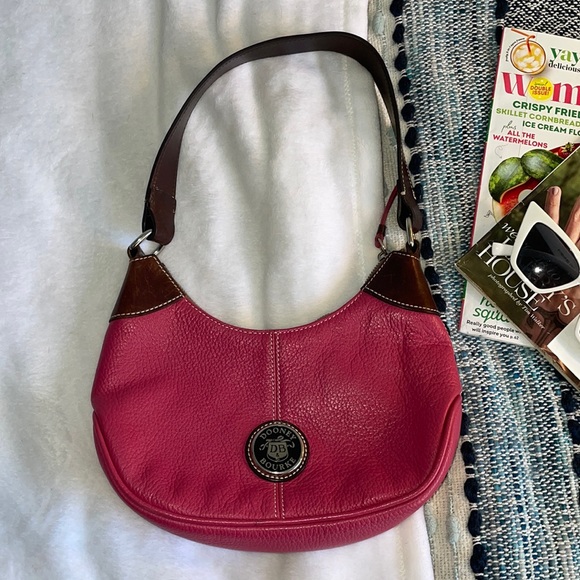 Dooney & Bourke Handbags - Dooney & Bourke All Weather Leather Small Hobo Bag